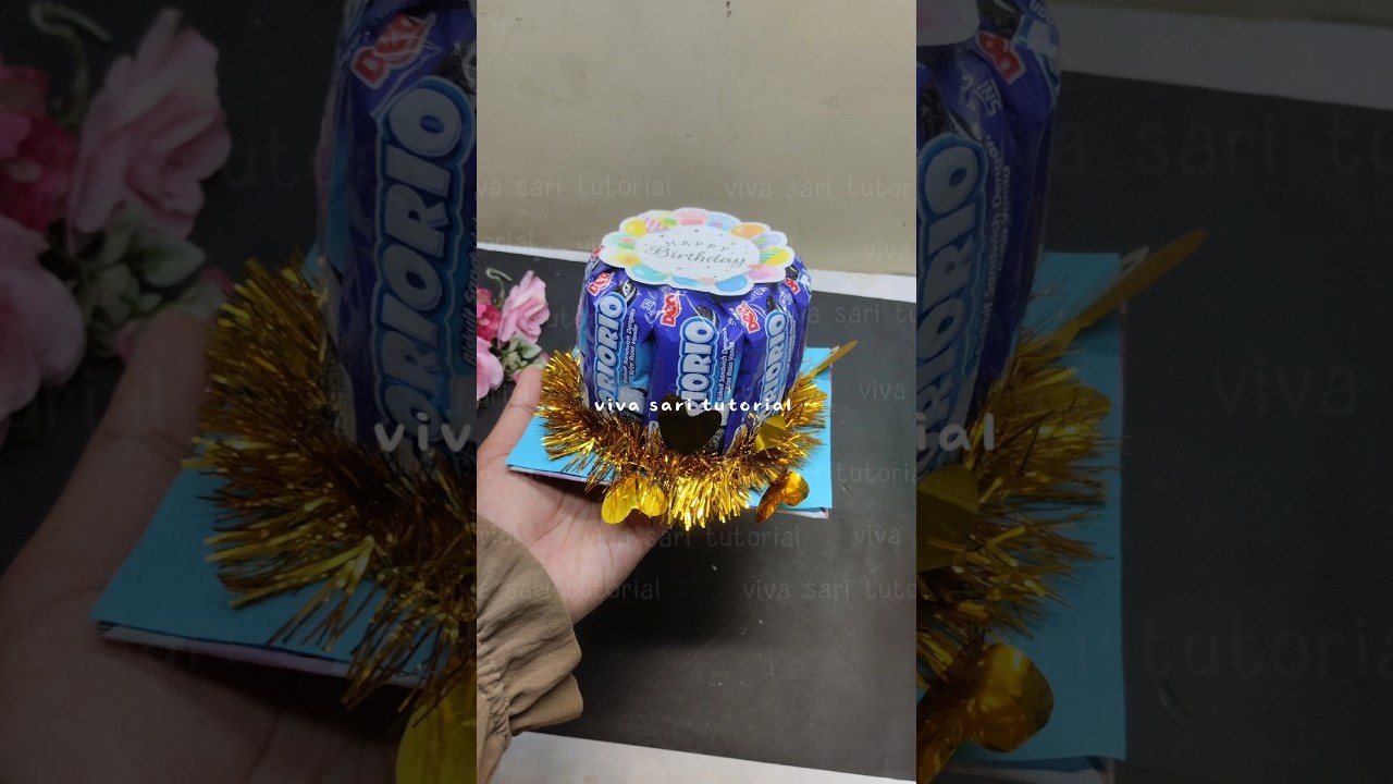 snack tart simple untuk kado ulang tahun yg low budget 