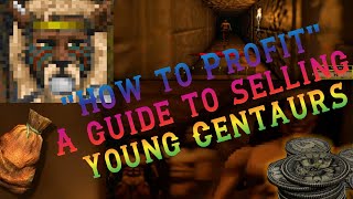 Death by Centaur, how to capture young Centaurs for profit! Daggerfall Unity 2023