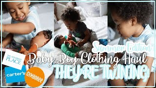 THEY CAN BE TWINS! SUMMER CLOTHING HUAL| BABY BOY EDITION