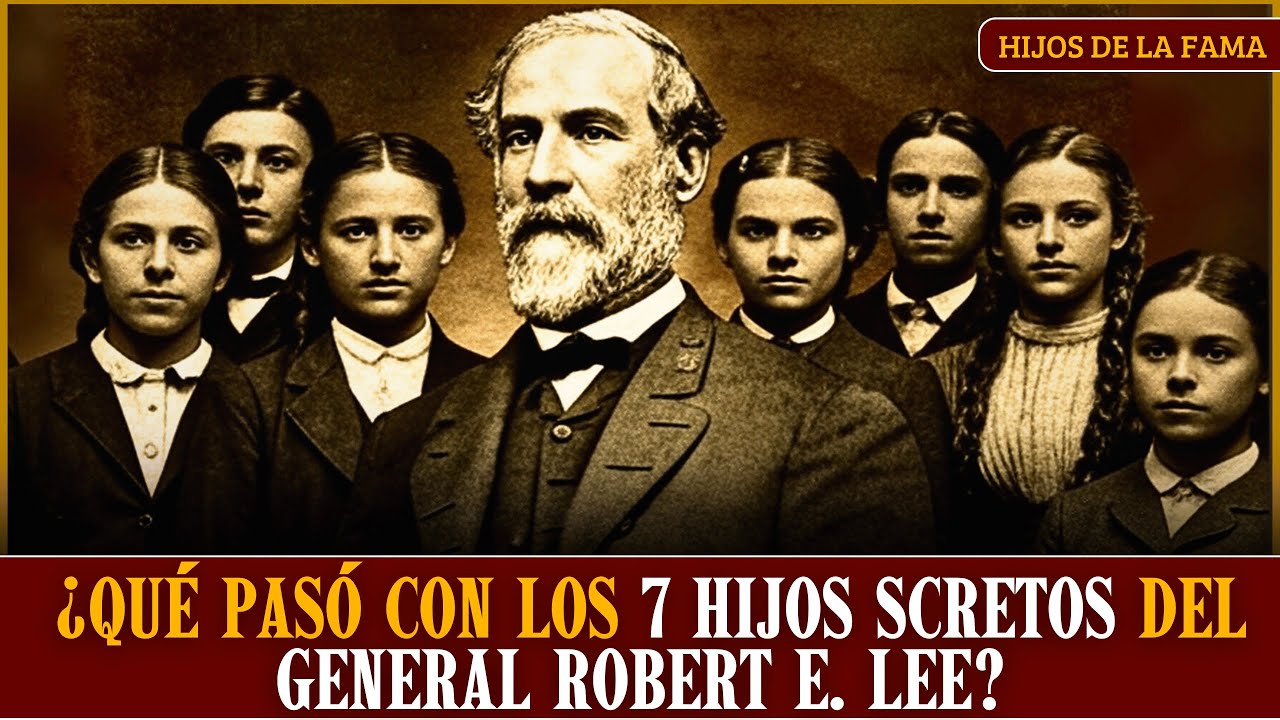 ¿Qué pasó con los siete hijos de Robert E  Lee?