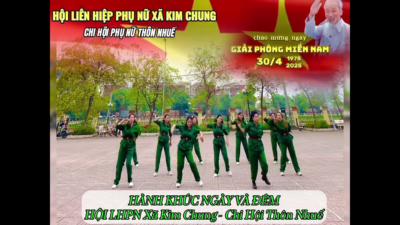 HÀNH KHÚC NGÀY và ĐÊM / Zumba / CÂU LẠC BỘ THÔN NHUẾ