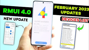 Realme UI February 2023 New Update List | realme UI 4.0 & Android 13 Install | Stable & Beta Update