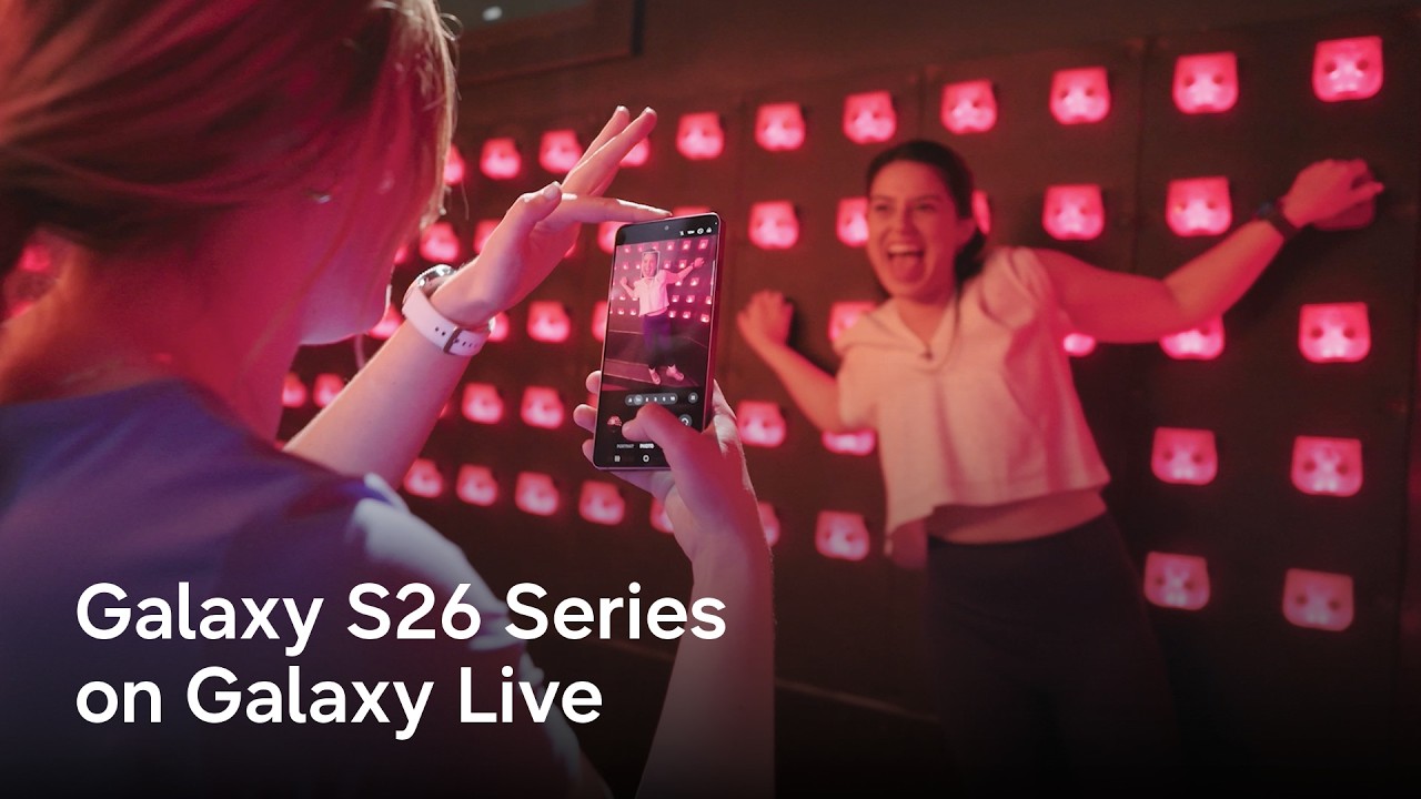 Galaxy just leveled Up. Say hello to Galaxy S26 Ultra!