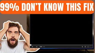 Videos show a black screen with audio on smart tv: video is showing
screen! how do i fix the tv issue? w...