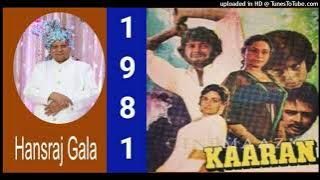 Kaaran Na Jane Koi - Kaaran 1981, Kishore Kumar Md Usha Khanna