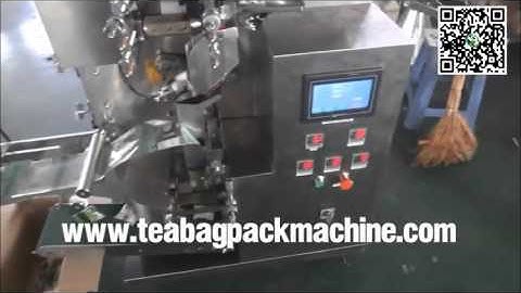 Automatic Tea Bag  Packaging Machine with String, Tag and Outer Bag