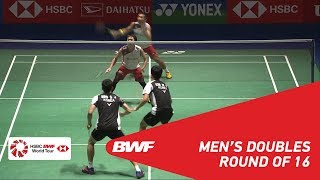 R16 | MD | KIM/SEO (KOR) vs KAMURA/SONODA (JPN) [3] | BWF 2018