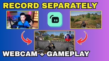 How to Record Webcam & Gameplay Separately in Streamlabs (EASY Editing!)