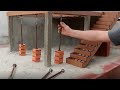 Mini home in bricklaying and column in concrete