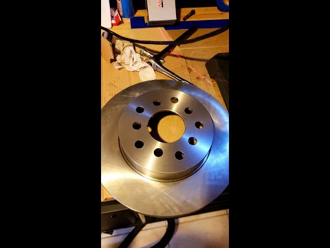 How I Re-drilled Grand Cherokee (WJ) rotors to 5x4.5 bolt pattern