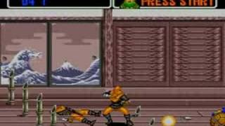GENESIS - TEENAGE MUTANT NINJA TURTLES : The Hyperstone Heist [STAGE 3]