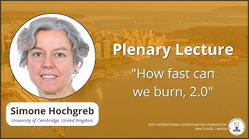 Plenary Lecture by Dr. Simone Hochgreb - 39th International Symposium on Combustion