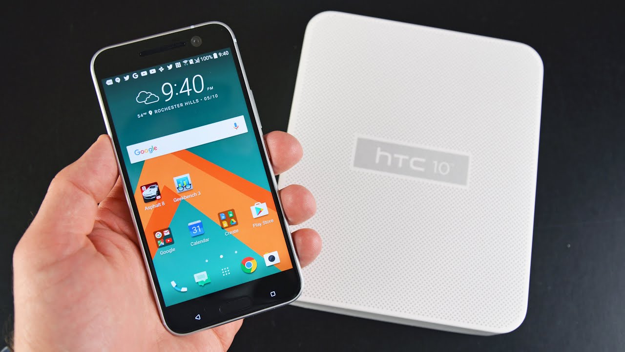 HTC 10 - Распаковка и обзор