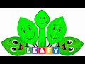 Sprunki OC All Leafy (from BFDI) Phase 1 to Phase 2 | Game Animation