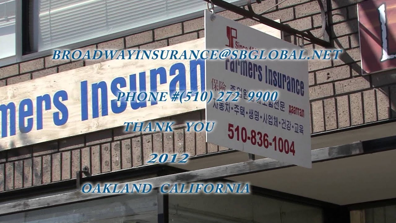 Broadway insurance Oakland CA YouTube