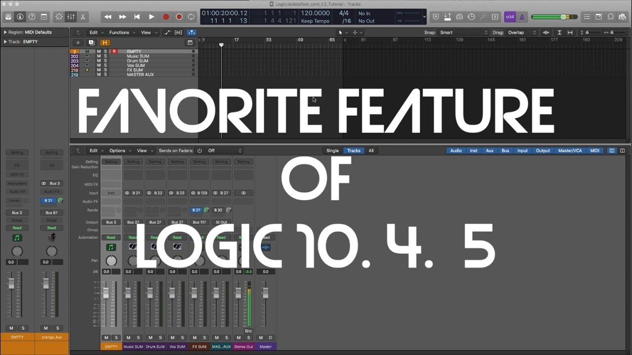 Dynamic Plug in Loading In Logic X YouTube