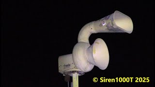 Grand Ledge, MI ACA Allertor 125 Halloween siren sound off October 31st, 2025
