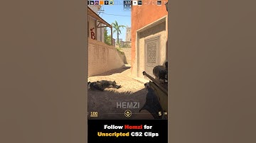 The time I came to know (by accident), this is possible xD #counterstrike #cs2 #hemzigaming #sniper