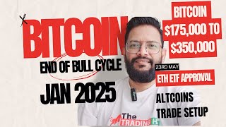 Crypto Bitcoin Bull run will continue till Jan 2025.
