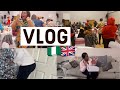 NIGERIANS LIVING IN THE UK VLOG FT Kickfy UNBOXING NIKE AIR FORCE +IGBO AMAKA END OF THE YEAR PARTY