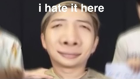 namjoon being done with everything (PT.3)