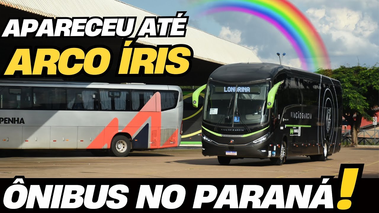 RODOVIÁRIA DE MARINGÁ | OS ÔNIBUS MAIS BONITOS DO BRASIL PASSAM AQUI | A VIAÇÃO GARCIA DOMINA