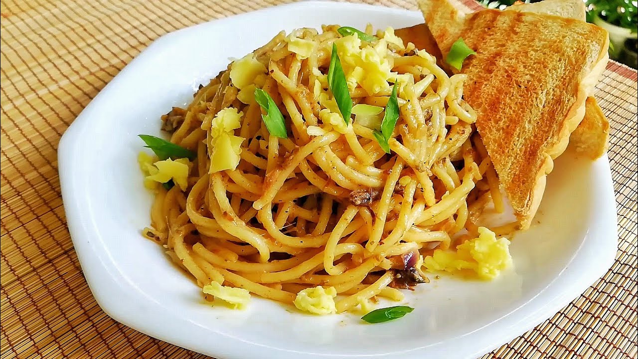 CREAMY TINAPA ALIGUE PASTA CRAB FAT PASTA RECIPE TINAPA PASTA RECIPE SJSF YouTube