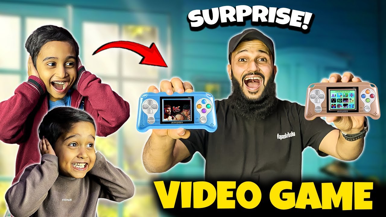 Bachon ko Surprise de diya video game 🎮 Fahad Bhai Official