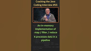 What is a Stream? - Cracking the Java Coding Interview