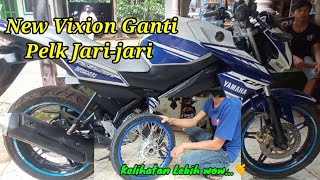 Modif New Vixion Ganti Pelk Jari-jari