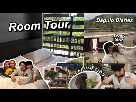 BAGUIO DIARIES Ep. 01: Requirements, G1 Lodge, Swab test, Good Taste, Session Road | ReelFunJR