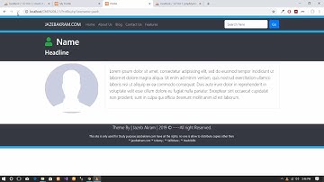 Designing Public Profile Page Using PHP