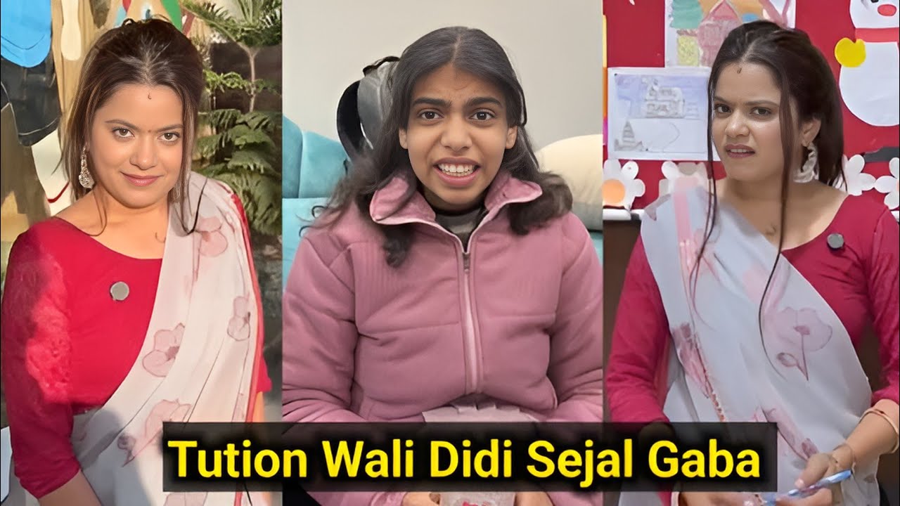 Tution Wali Didi Sejal Gaba || Try Not To Laughing || Funny Sejal Gaba School Ki Video 🥺 