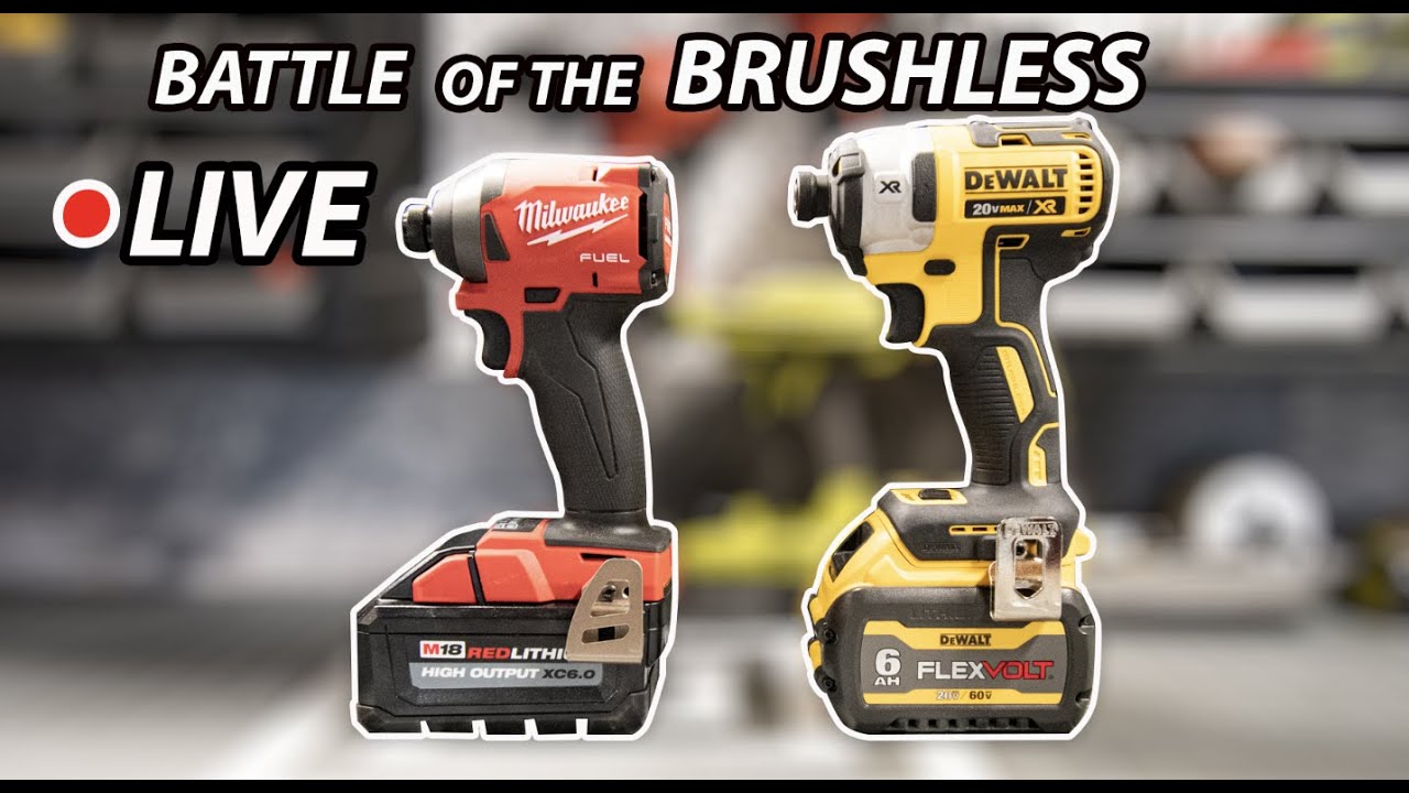 Dewalt vs Milwaukee (Impact Driverse) YouTube