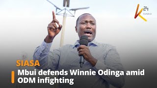 Mbui defends Winnie Odinga amid ODM infighting
