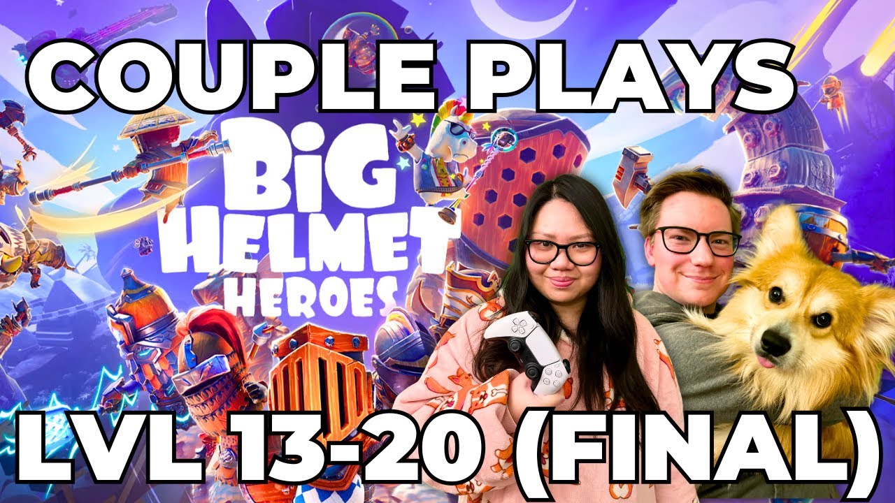 Couple plays Big Helmet Heroes lvl 13-20 FINAL PS5