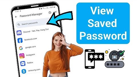 How To Check Mobile Apps Password in Google Account | Check Saved Passwords Android