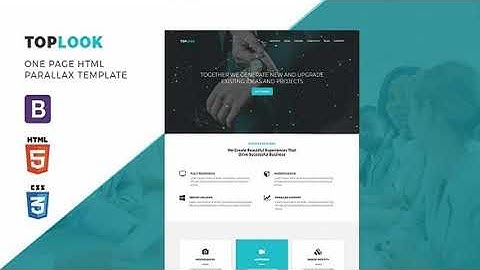 TopLook HTML Template | Themeforest Website Templates and Themes
