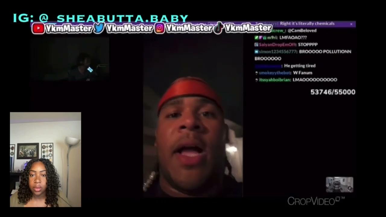 Kai Cenat Set The AMP House on Fire Reaction YouTube