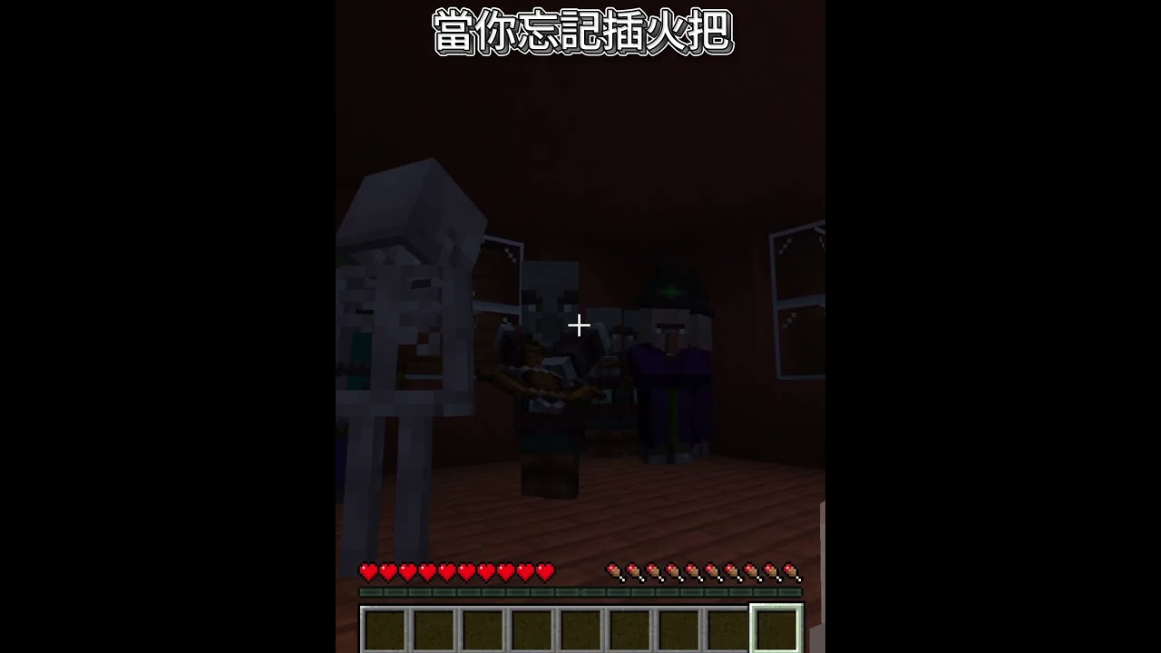 當你忘記插火把？ #minecraft #minecraftshorts #minecraftmemes | MYViki