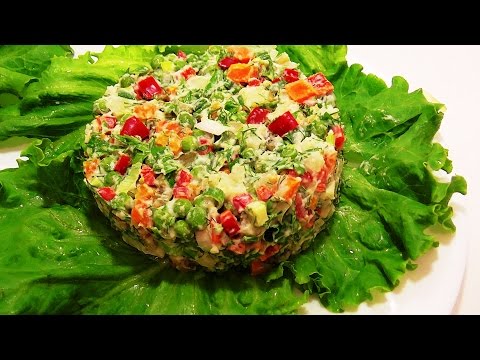 Видео рецепт Салат из овощей