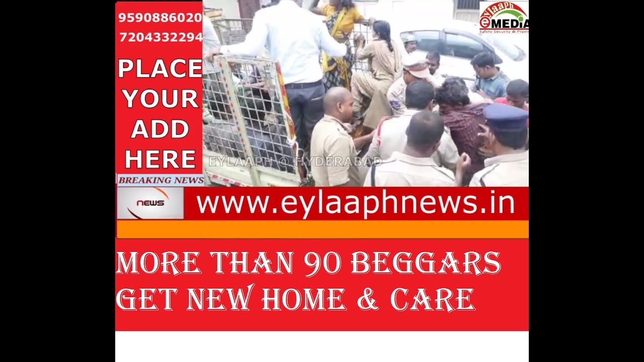 MORE THAN 90 BEGGARS GET NEW HOME & CARE / EYLAAPH NEWS