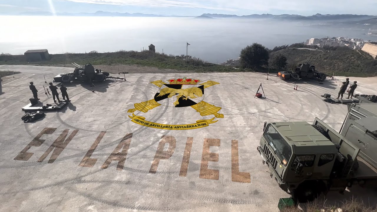 En la Piel | Artillería Antiaérea del Ramix-30, encargados de defender Ceuta de un ataque aéreo