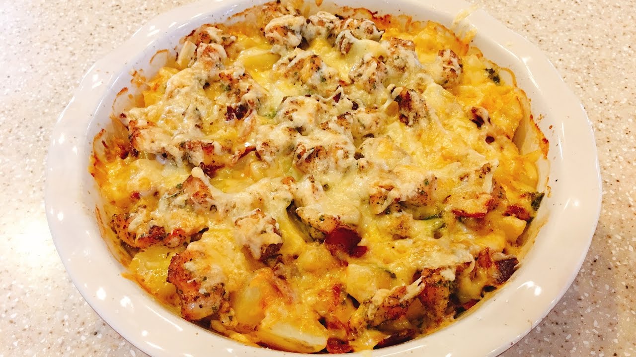 How To Make A Chicken and Potato Casserole (View in HD) - YouTube