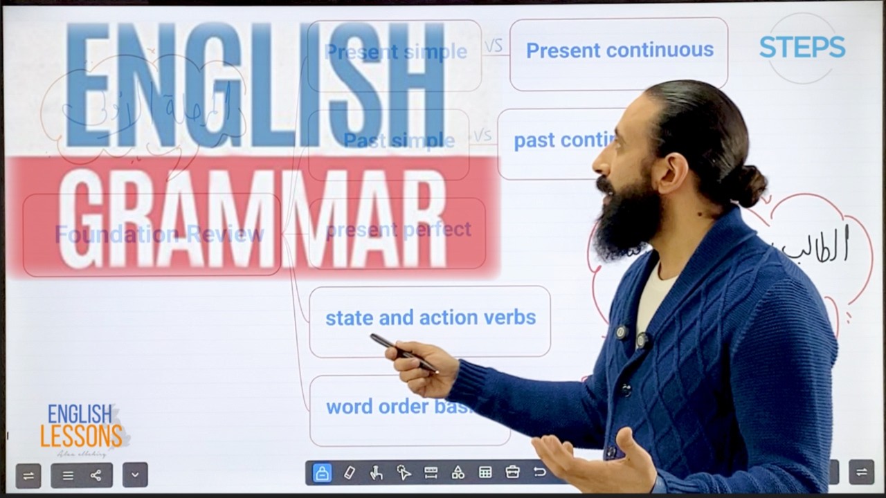 خطة كورس Grammar كاملة | Step by Step من الصفر لحد مستوى الاحتراف