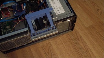 Dell Precision T3500 How to Remove the Graphics Card Bracket