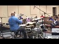 Calvin Rodgers demonstrates pocket and feel at Mia Drum Clinic