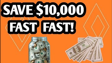 How to Save $10,000 in One Year – Simple & Realistic Money Plan 💰