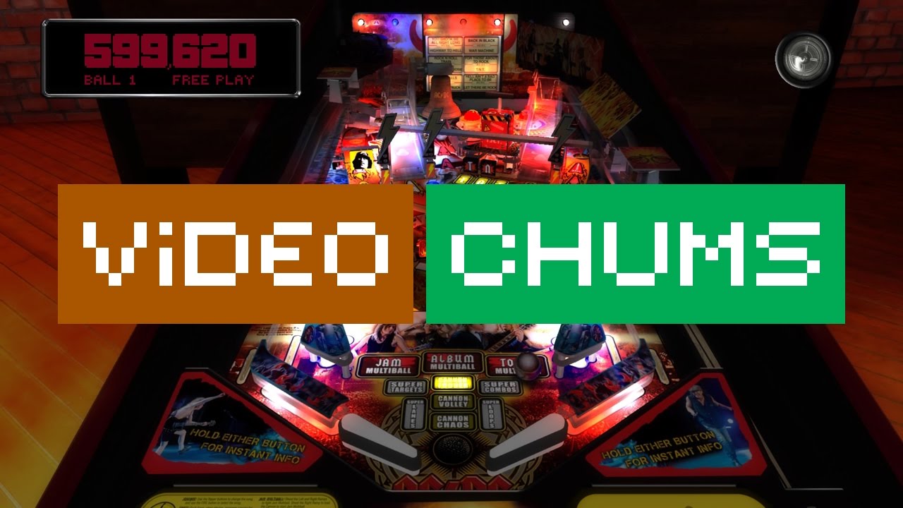 Stern Pinball Arcade AC/DC Gameplay PS4 YouTube