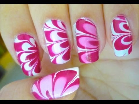 Unhas Marmorizadas - Passo-a-Passo (Marble Nail) - Como Fazer - Nail Art